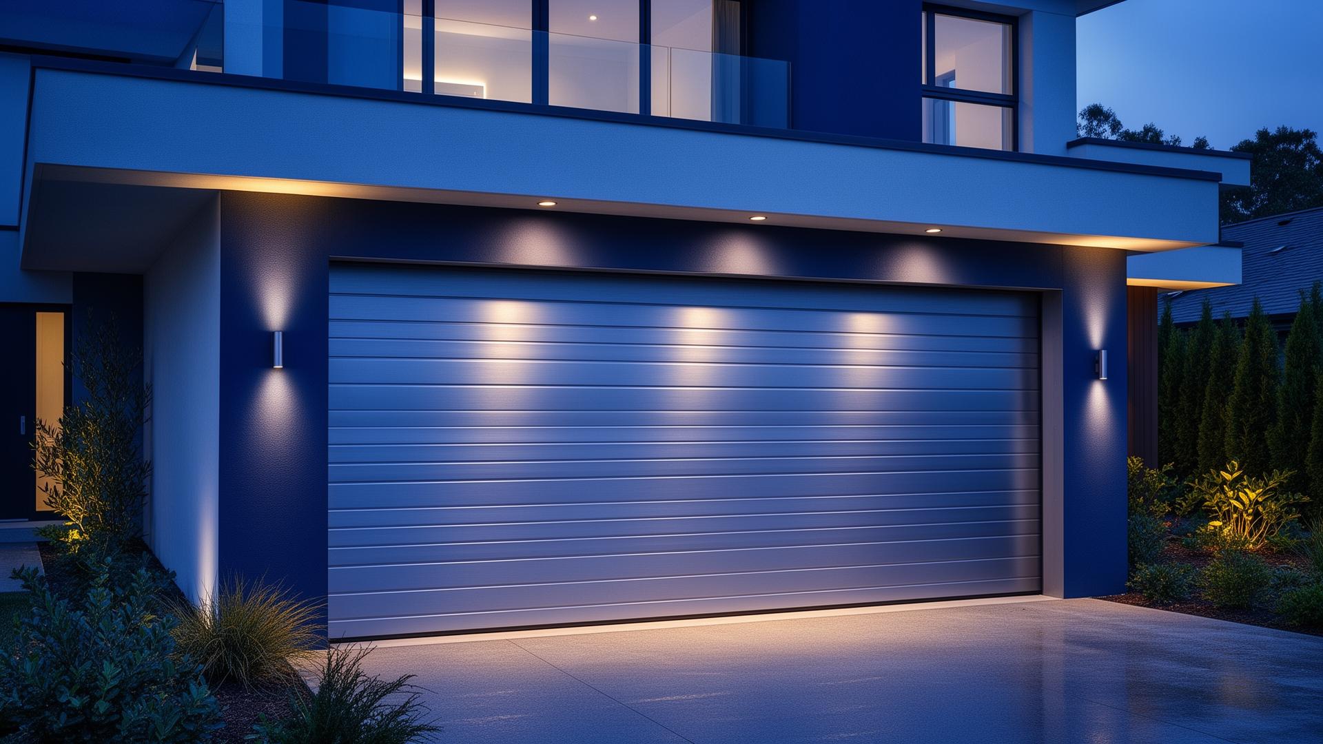 Modern steel garage door installation by Garage Door Beaverton - professional garage door services in Oregon